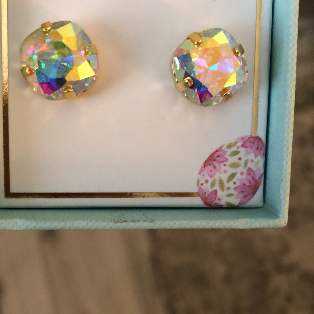 Aurora Borealis Crystal Earrings